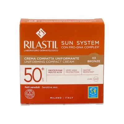 Ril sun system 50+ compacto bronze 10 g, Rilastil