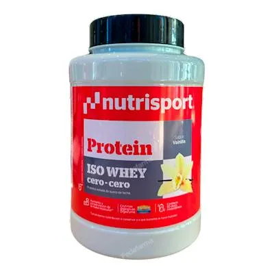 Iso whey cero cero vainilla 900 kg, Nutrisport