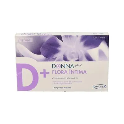 Flora intima 14 cápsulas, Donnaplus