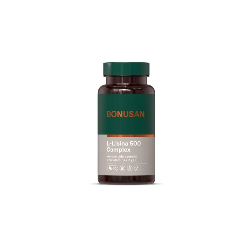 L-lisina 500 complex 60 comprimidos, Bonusan