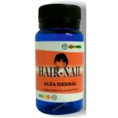 Hair-nail 60 perlas, Alfa Herbal