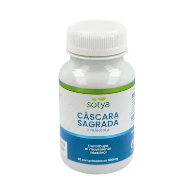 Cascara sagrada+frangula 500 mg 60 comprimidos, Sotya