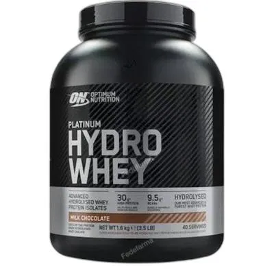 On platinum hydrowhey vanilla bean 1600 g, Optimum Nutrition