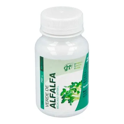 Verde de alfalfa 700 mg comp 100 uds., Ghf