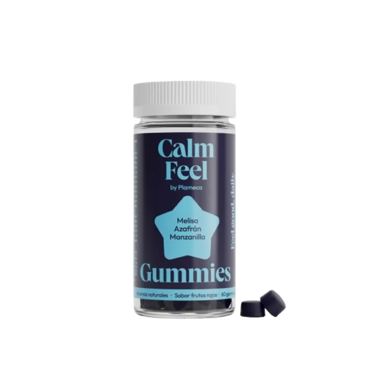 Calm feel gummies 60 gominolas, Plameca
