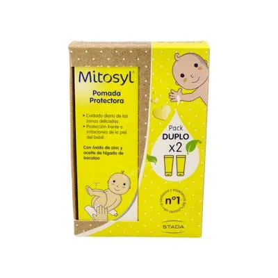 Pomada protectora 2 tubos 65 g, Mitosyl