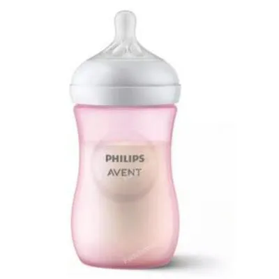 Biberão natural response rosa SCY903/11 260 ml, Avent