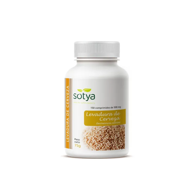Levadura cerveza 500 mg 150 comprimidos, Sotya