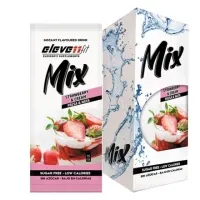 Smaakmix zonder suiker aardbei-room 24 st., Eleven Fit