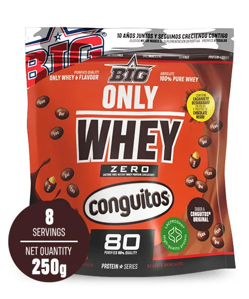 Only whey concentrado proteína conguitos dark 250 g, Big