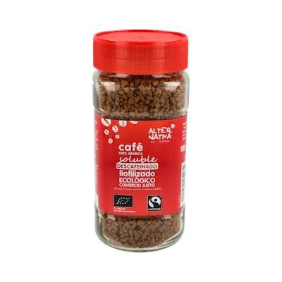 Café descafeinado soluble BIO 100 g, Alternativa 3