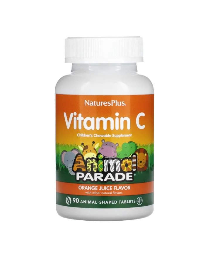 Animal parade vitamina c 90cmp n. pl, Natures Plus