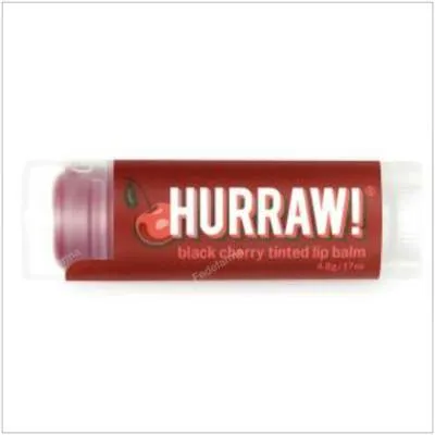 Bálsamo labial tintado cereza negra, Hurraw