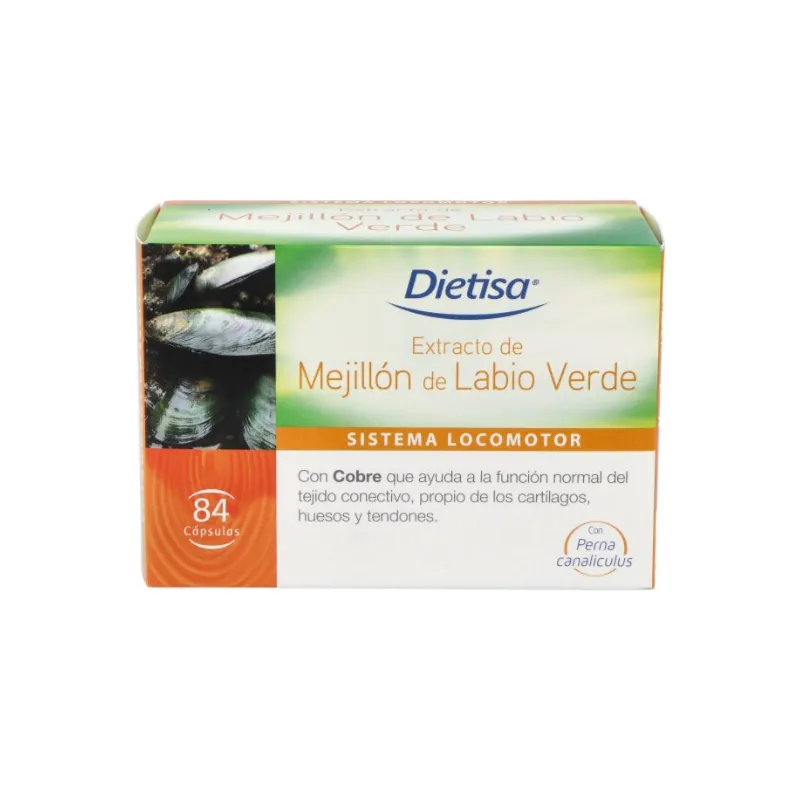 Moule à lèvre verte (gemiflor super) 84 gélules, Dietisa (dielisa)