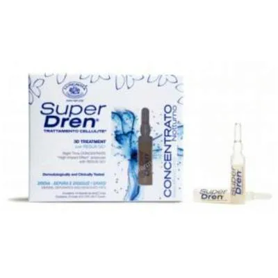 Super dren concentrated night ampoules 14 ampoules, Bottega Di Lungavita