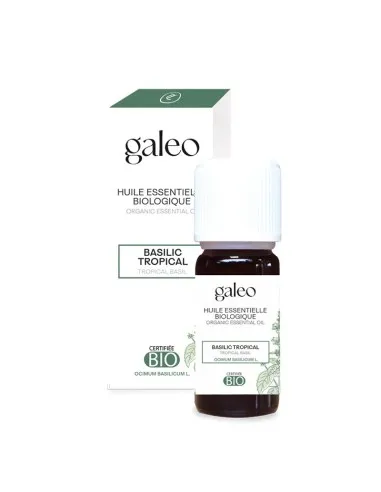 Huile essentielle basilic tropical BIO, Galeo