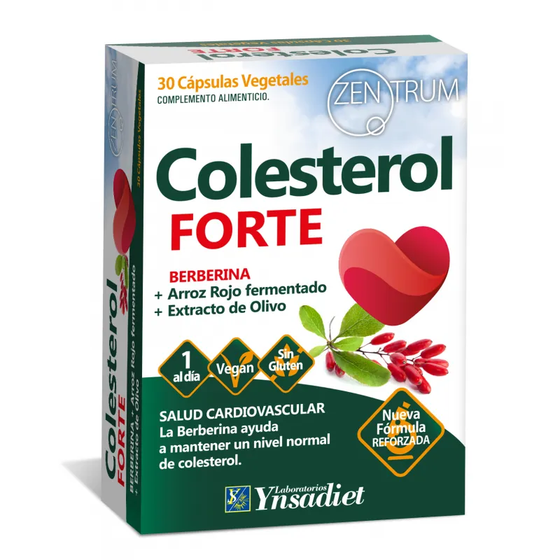 Cholesterin forte 570 mg zentrum 30 Kapseln, Ynsadiet