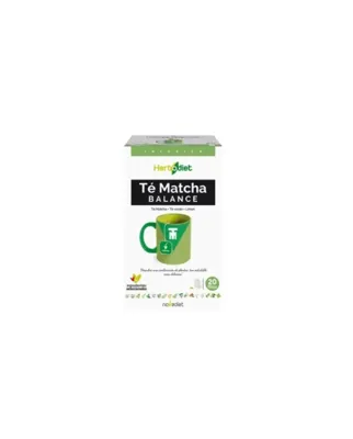 Herbodiet té matcha balance 20 filtros, Novadiet