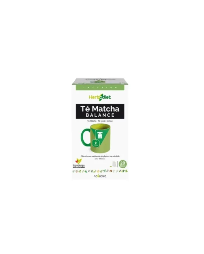 Herbodiet té matcha balance 20 filtros, Novadiet