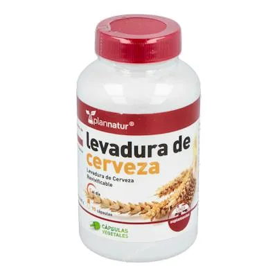 Levadura de cerveza revificable 90 cápsulas, Plannatur
