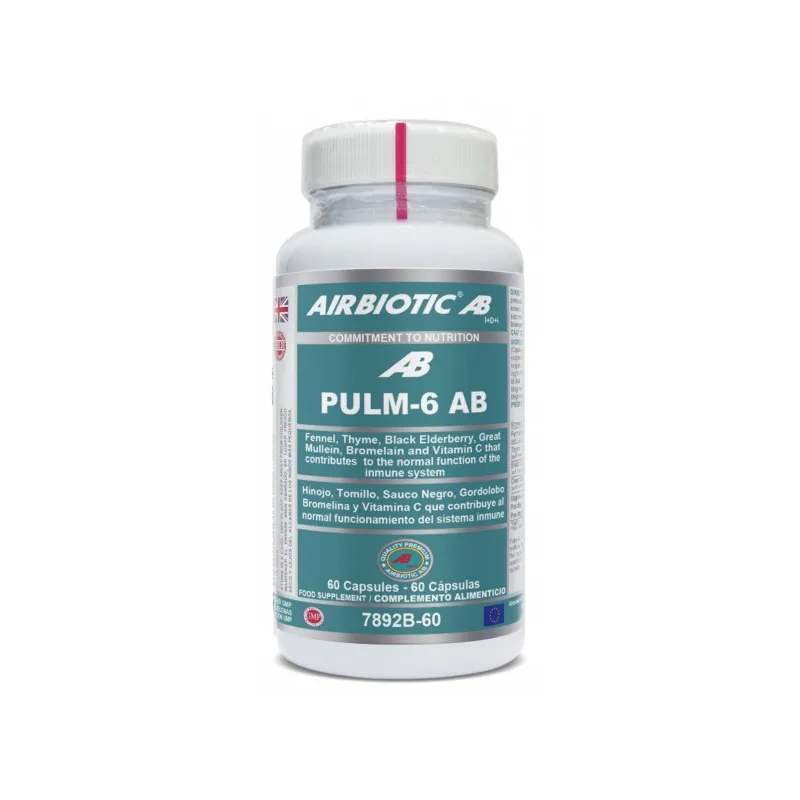 Pulm-6 ab 60 cápsulas, Airbiotic Ab