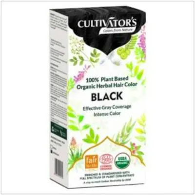 Negro tinte orgánico ecocert 100 g, Cultivators