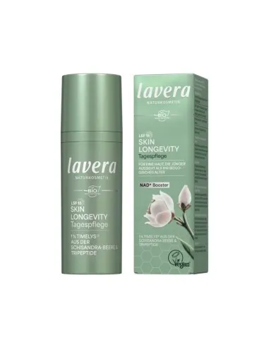 Crema día SPF15 skin longevity, Lavera