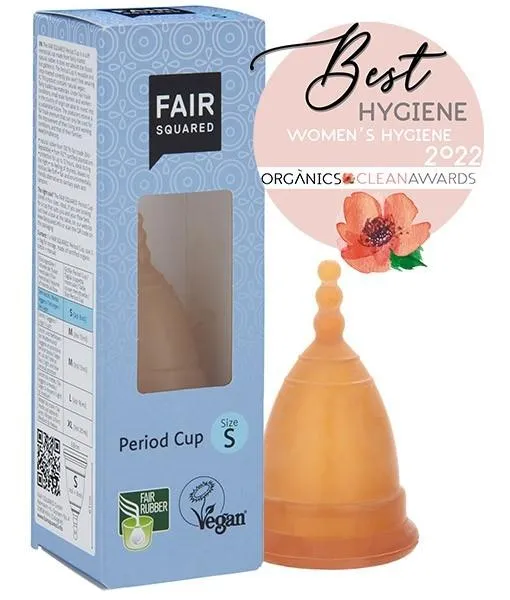 Copa menstrual látex natural S, Fair Squared