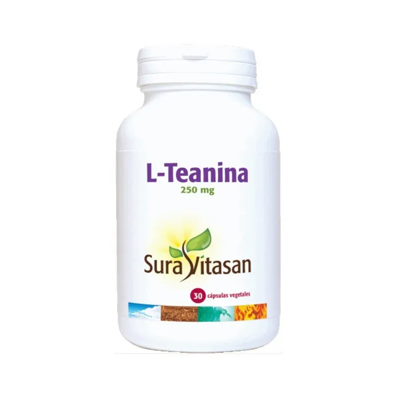 L-teanina 250 mg sura vit 30 cápsulas, Sura Vitasan