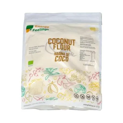 Harina de coco sin gluten BIO 1 kg, Energy Feelings