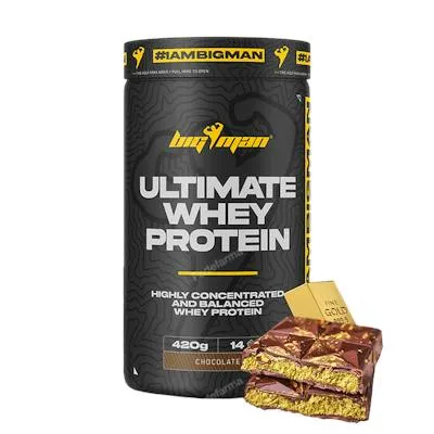 Ultimate whey chocolate dubai 420 g, Bigman