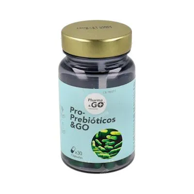 Pharma & go pro-prebioticos 30 cápsulas, Pharma&go