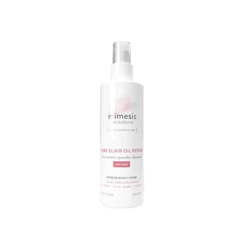 Aceite nutritivo reparador e iluminador spray mime, Mimesis Sensations
