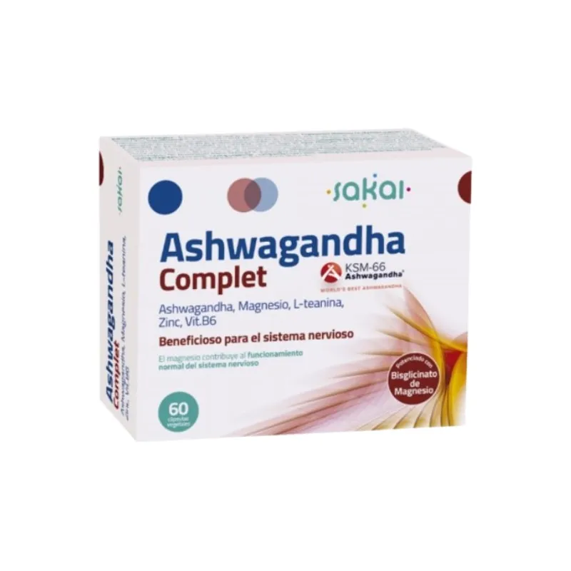 Ashwagandha complet 60 cápsulas, Sakai