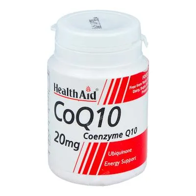 CoQ10 20 mg liber. prolongada 30 comprimidos, Health Aid