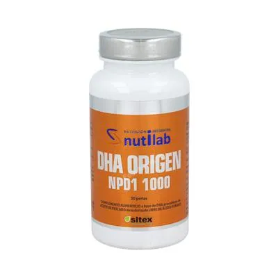 DHA origen NPD1 30 perlas, Nutilab