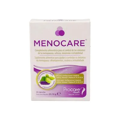 Menocare 30 cápsulas, Menocare