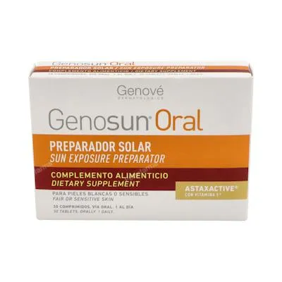 Oral 30 comprimidos, Genosun
