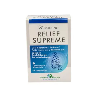 Relief supreme 48 comprimidos, Prodeco