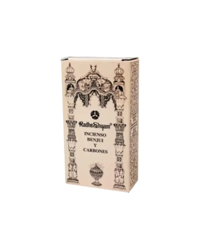 Encens benjoin et charbons 100 g, Radhe Shyam