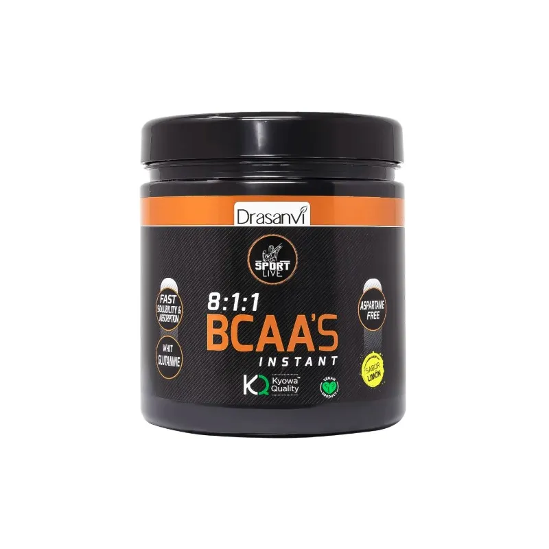 Bcaas instant sport sabor limón 275 g, Drasanvi