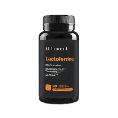 Lactoferrina 200 mg 90 cápsulas vegetales, Zenement