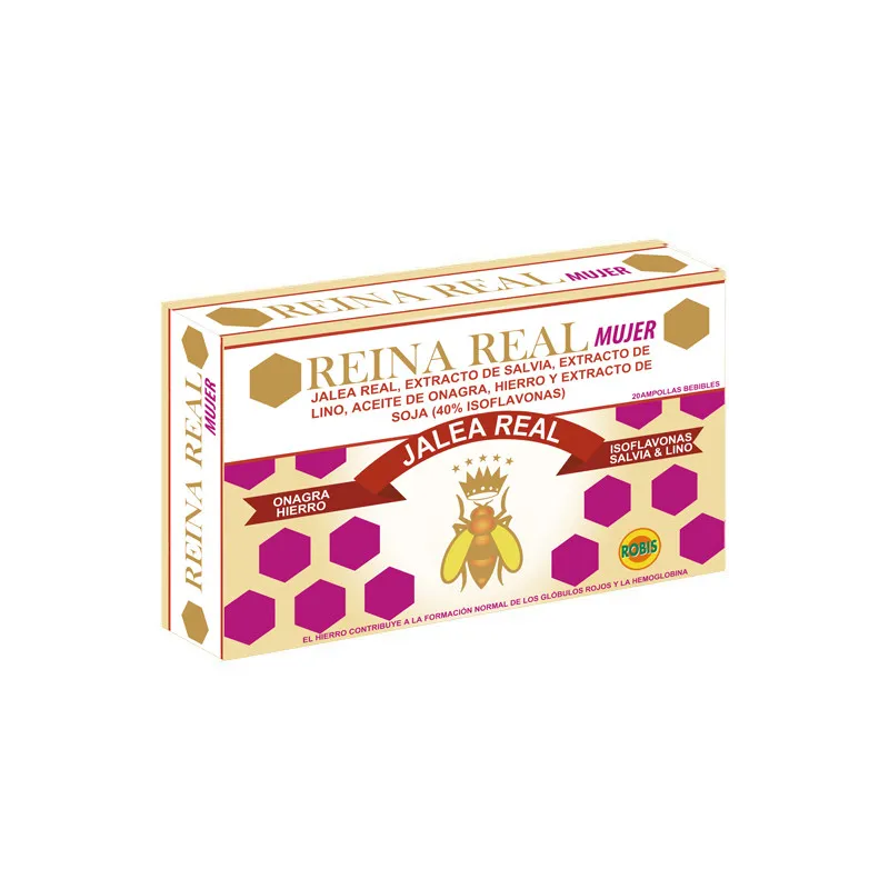Reina real mujer 20 ampollas, Robis