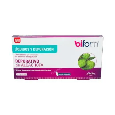 Biform depurativo de alcachofa 20unicadose, Dietisa (dielisa)