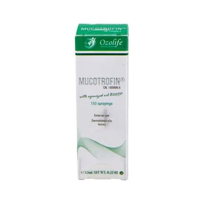 Biokosmetik und Ernährung Mucotrofin Vernebler 15 ml, Ozolife