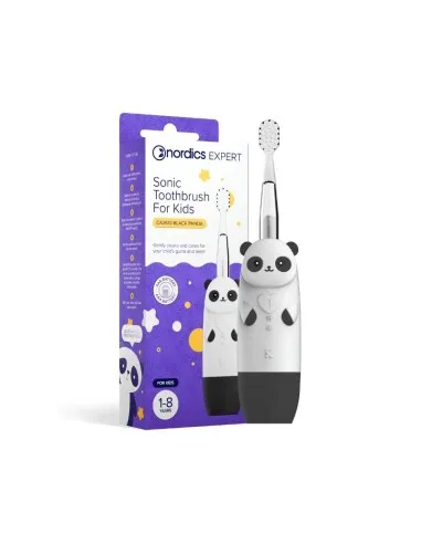 Cepillo electrico sonico infantil panda CA2610-BLANCO&NEGRO, Nordics