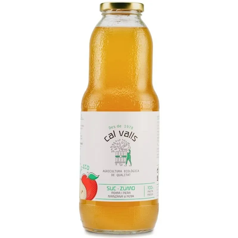 Limonada con manzana sin azúcar añadido BIO 750 ml, Cal Valls