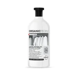 Detergente líquido natural para ropa blanca water lily & japanese rice BIO 1000 ml, Organic People