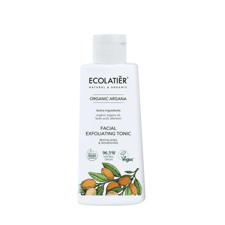 Ecolatier Argan BIO Revitalisierendes und nährendes Gesichtspeeling-Tonikum