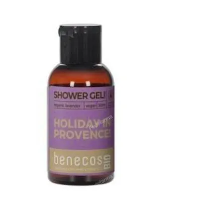 Gel de baño lavanda mini viaje BIO 50 ml, Benecos
